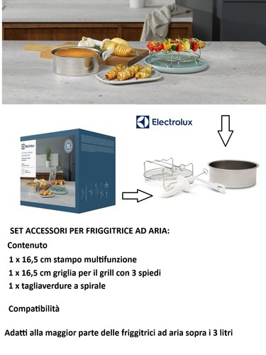 Kit accessori friggitrice ad - kit, x
